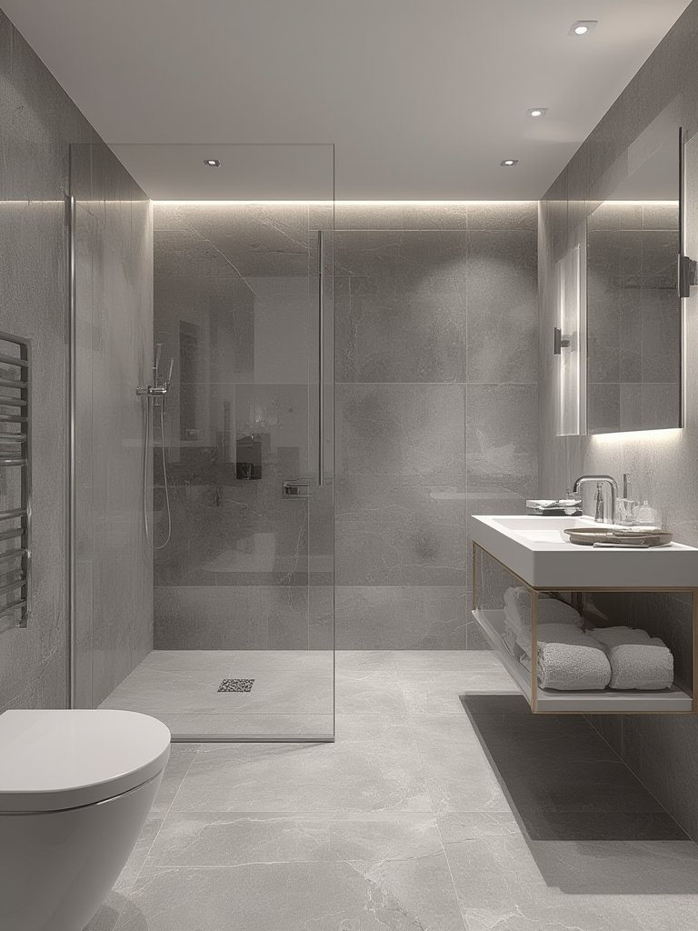 bathroom wet room design - Illustration 3