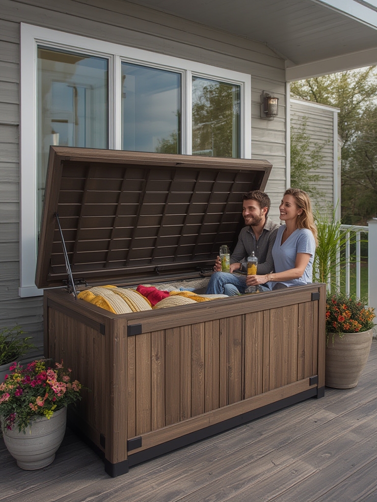 outdoor storage in action