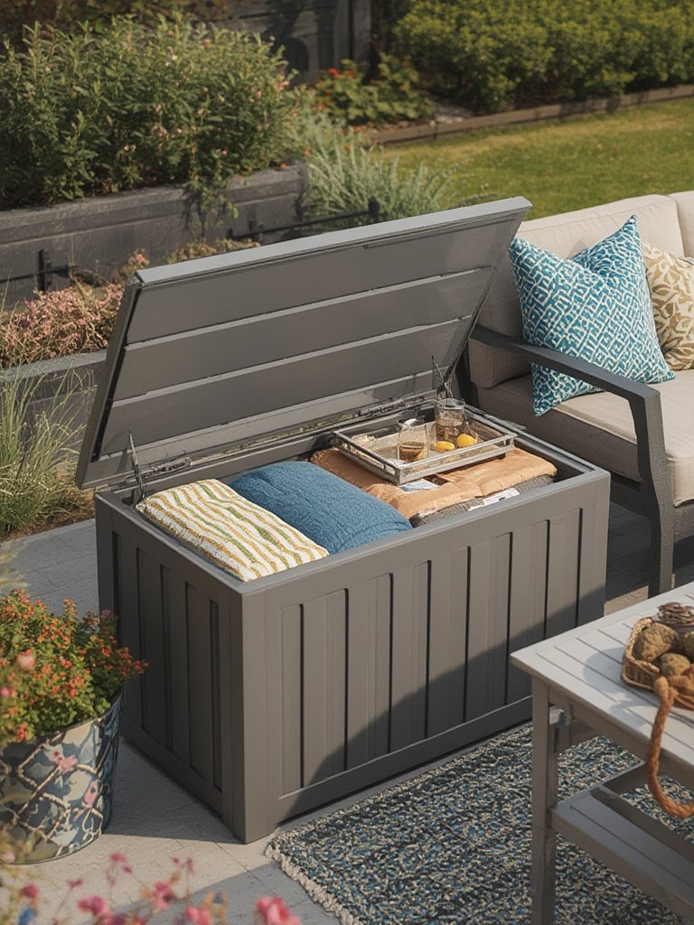 storage box in action