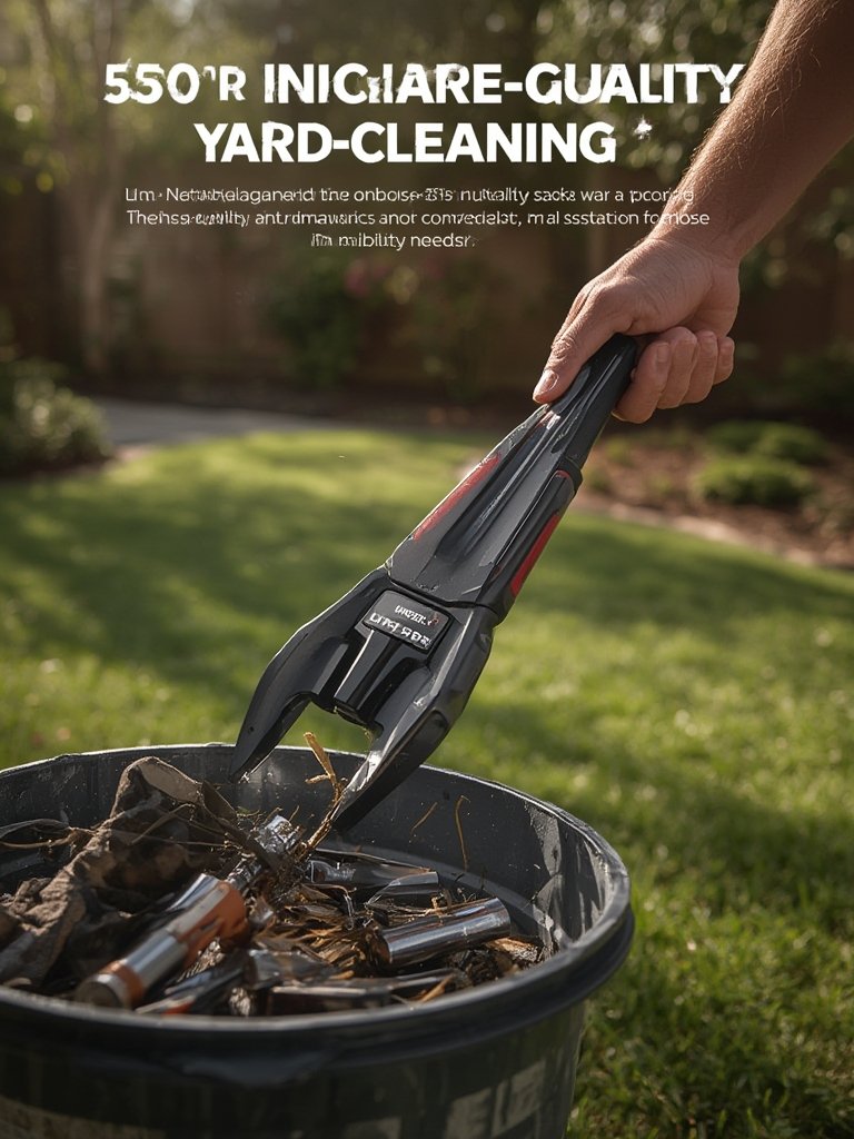 reacher grabber in action