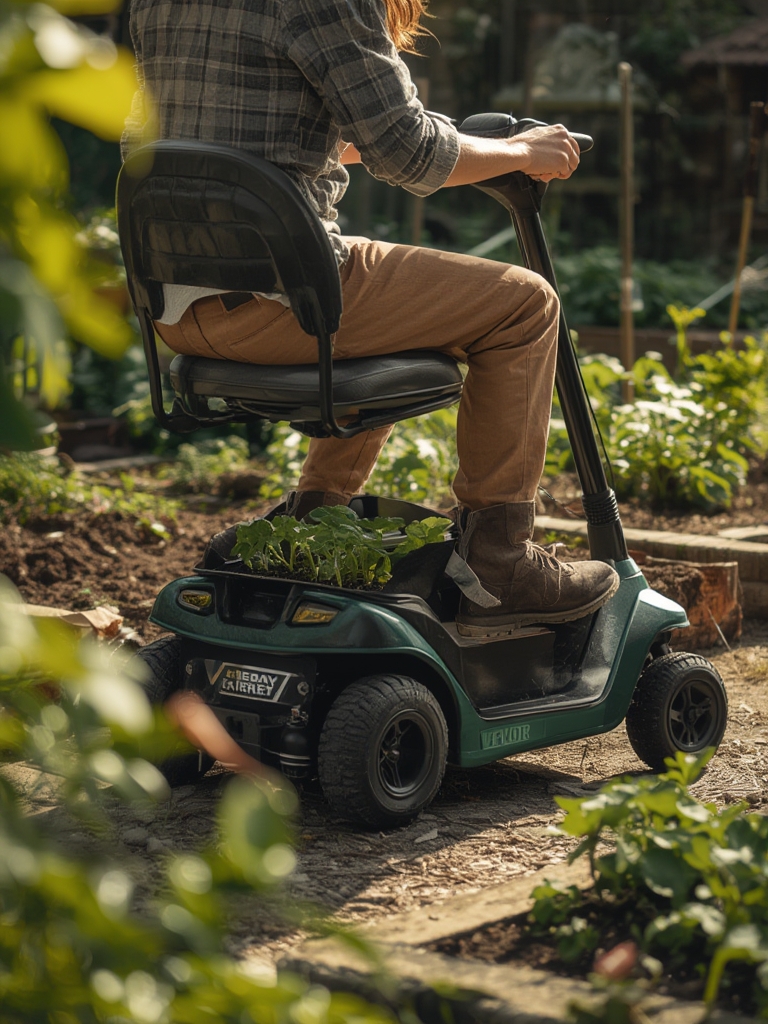 Garden Scooter: 7 Ultimate Steps for Amazing Results in 2026 2 garden scooter in action